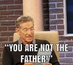 Maury Povich Father meme, You are the father, Father humor