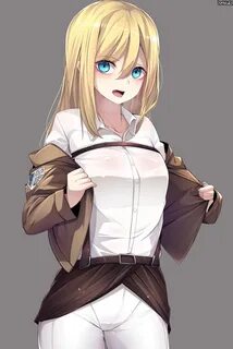 Safebooru - blonde hair christa renz ddangbi highres shingek