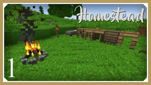 Minecraft Homestead Modpack Homestead! E01 (Hardcore Surviva