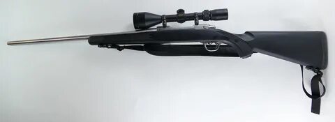 Ruger M77 Mark II Stainless 30-06 Rifle with Nikon Prostaff 
