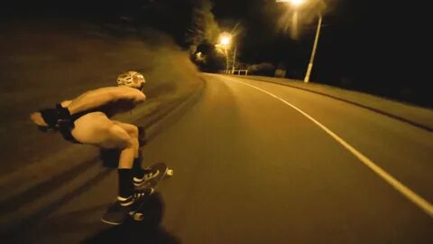 Longboarding: Naked!? - YouTube