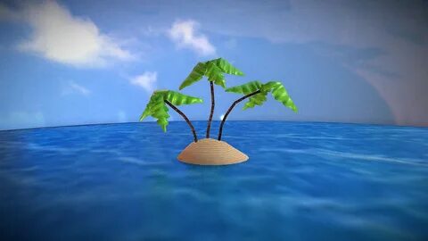 Island (Spongebob) - Download Free 3D model by Yanez Designs