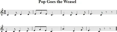 Pop Goes the Weasel Free Violin Sheet Music