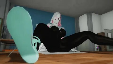 OLD & CANCELED SFM GIANTESS Spider-Gwen growth - YouTube