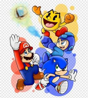 Mario & Sonic di Pertandingan Olimpiade Pac-Man Vs.Rayman Le