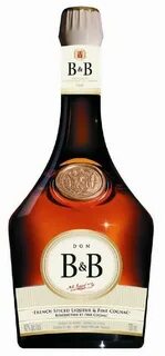 B and B is made from equal parts of cognac (brandy) and Béné