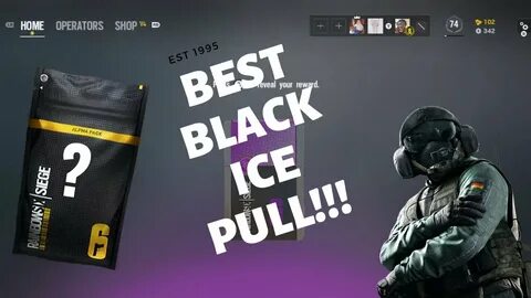 BEST BLACK ICE IN THE GAME??? *CRAZY PULL* Alpha Pack Openin