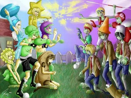 plants vs zombies human by Katkat-Tan on deviantART Plants v