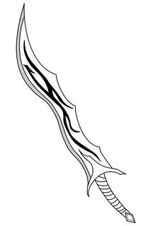 Sword clipart line drawing, Picture #2106557 sword clipart l