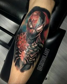 Татуировка человек паук (58 фото)