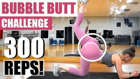 Brazilian Butt Lift Challenge (RESULTS IN 1 WEEK) BUBBLE BUT