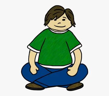 Clip Art By Carrie Teaching First - Man Sitting Down Clipart