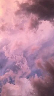 Aesthetic Wallpapers Purple With Clouds - CIWAWAMBA