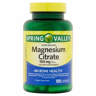 Spring Valley Rapid-Release Magnesium Citrate Dietary Supple