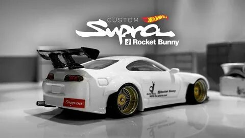 Toyota Supra Mk.4 Rocket Bunny Custom Hot Wheels - YouTube
