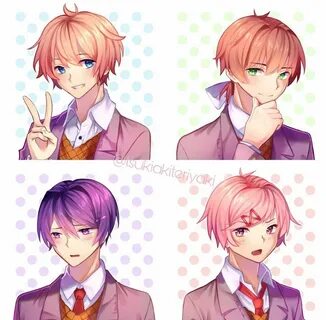 Male!DDLC x Female!Reader - Welcome to the literature club! 