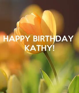 HAPPY BIRTHDAY KATHY! Poster Aap Keep Calm-o-Matic
