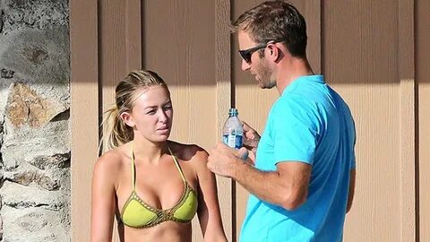 Paulina Gretzky Rocks Strapless Bikini On The Beach For Birt