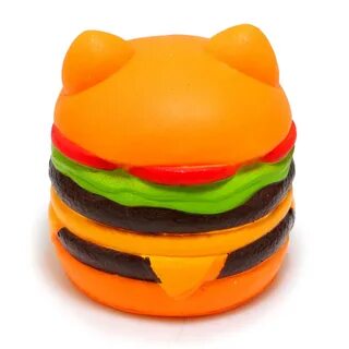 Foam Stress Relief Ball Slow Rising Squishy CatBurger Cream 