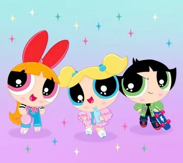 Happy new year Powerpuff girls, Superpoderosas, Desenhos.