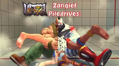 Zangief Piledrives: Elena & "Slingshot" Decapre Ultra Street