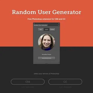 Random Users Generate Random User Profile Pictures And Names