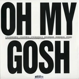 OH My Gosh Man Like Me - Oh My Gosh - UK 12" Single - Back B