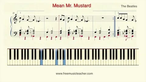 The Beatles "Mean Mr Mustard" - YouTube