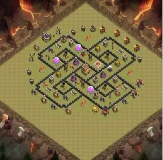 Android İndirme için Top Town Hall 8 War Base Map APK