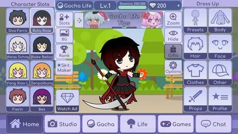 I made Team RWBY (post timeskip) in Gacha Life! - Album on I