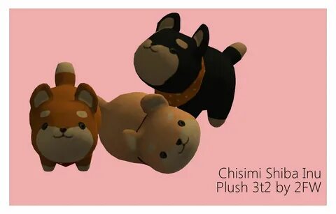 Chisimi Shiba Inu Plush 3t2 Sims 4 toddler, Sims 4 anime, Si