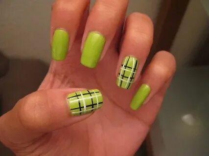 55 Incredible Plaid Print Nail Design Ideas For Girls