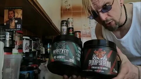 WRECKED + PUMP SERUM - HUGE SUPPLEMENTS - PRE WORKOUT REVIEW
