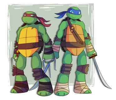 Raph and Leo :D Tmnt, Tmnt turtles, Ninja turtles art