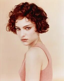 Natalie Portman Short curly hairstyles for women, Short curl