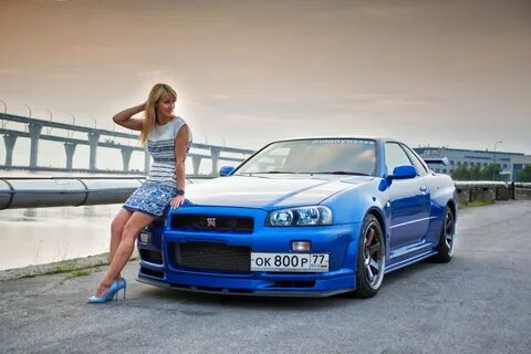 Nissan Skyline r34 styling.