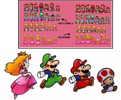 Super Mario All-Stars hack uses new sprites faithful to orig