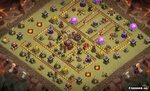 Town Hall 10 TH10 War/Trophy base #288 With Link 5-2020 - Wa