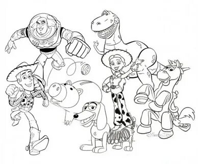 Desenhos de toy story para colorir - Atividades Educativas