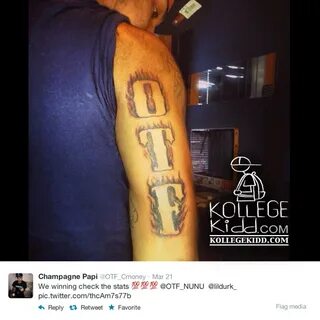 Lil Durk’s Loyal Fans Get OTF Tattoos Welcome To KollegeKidd