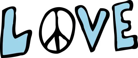 Love And Peace Clipart - Full Size Clipart (#2249257) - PinC