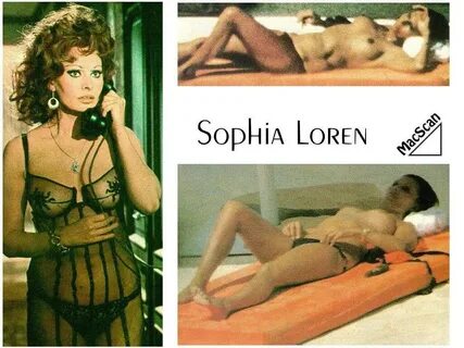 Sophia Loren nude, naked, голая, обнаженная Софи Лорен / Соф