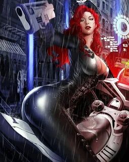 Black widow - Sexy and Ecchi