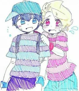 Ness x Lucas pics - MMMM first chapter Mother games, Cute ga