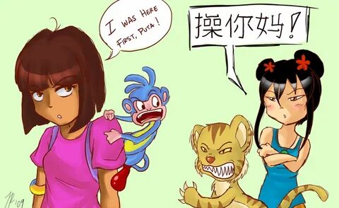 Dora Hates Ni Hao Kai-Lan