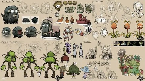 Garaga Don T Starvedon T Starve Together Concept Art Charact