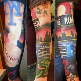 40 Baseball Tattoos For Men - A Grand Slam Of Manly Ideas