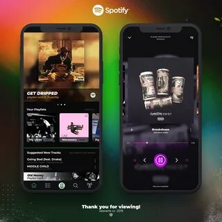 SPOTIFY // UI - UX REDESIGN on Behance
