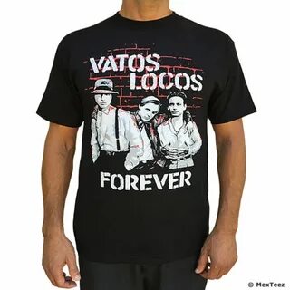 Men's Clothing Blood In Blood Out T-Shirt Vatos Locos Foreve