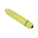 1PC Yellow Mini bullet vibrator AAA battery G Spot for Massa